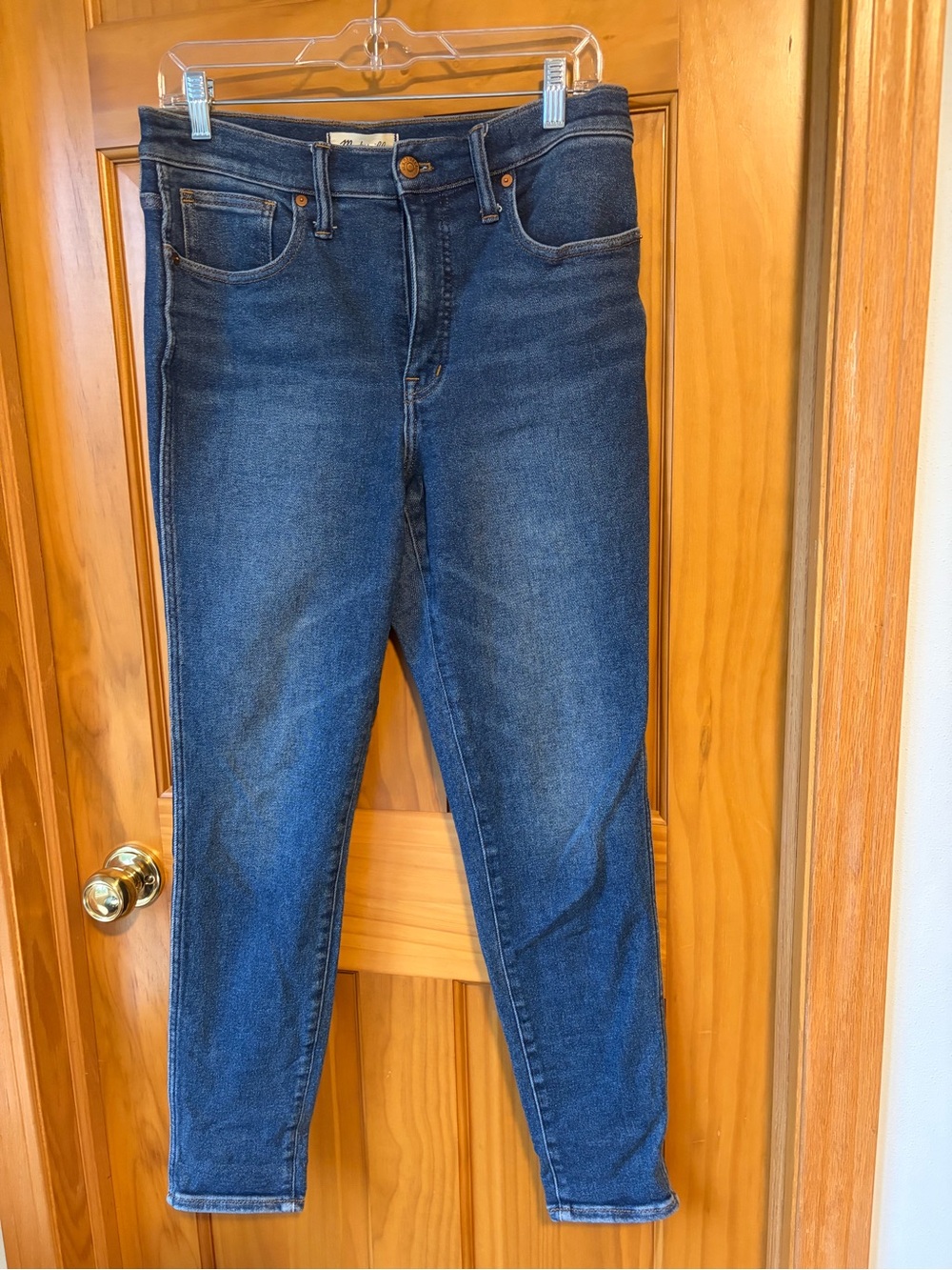Madewell Skinny Jeans - Dark Blue Wash Size 29